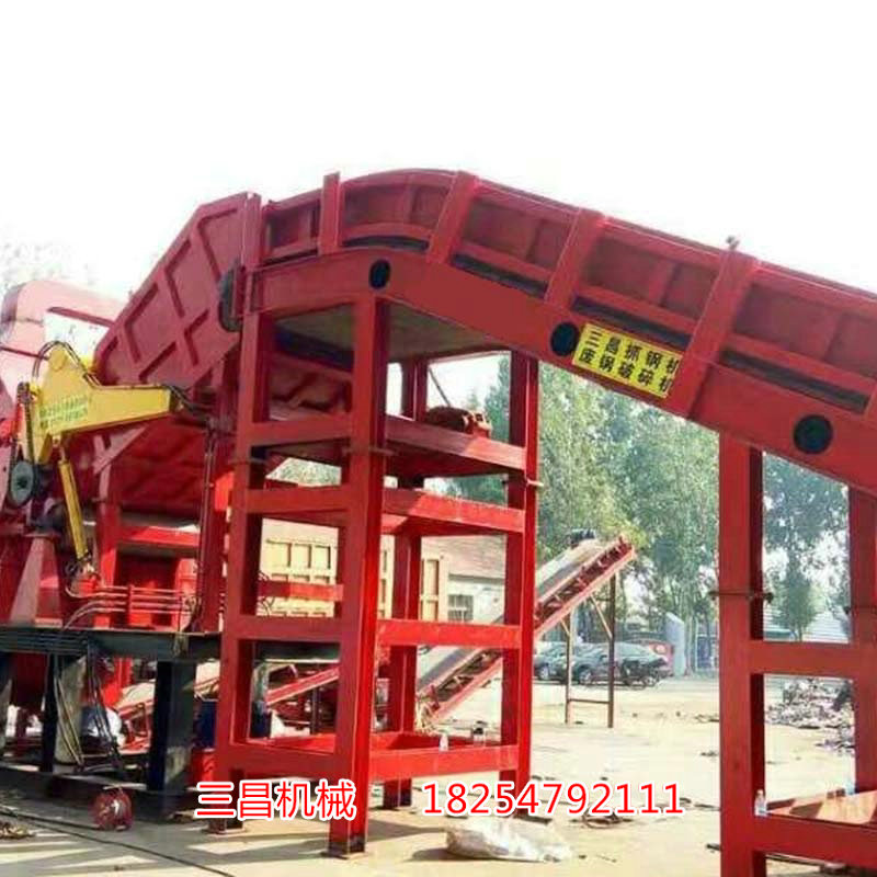 廢鋼破碎機產品特點