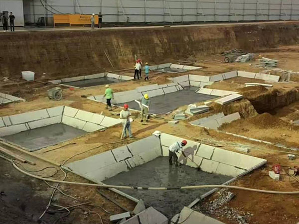 地下室及承臺、底板施工方案 江西墻板廠家